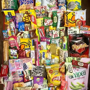 Asian Snack Boxes - Multi Sizes Gift Set with 20-31 Full & Sampler Snacks Ramen Candies Drinks for Sweet Savory Lovers