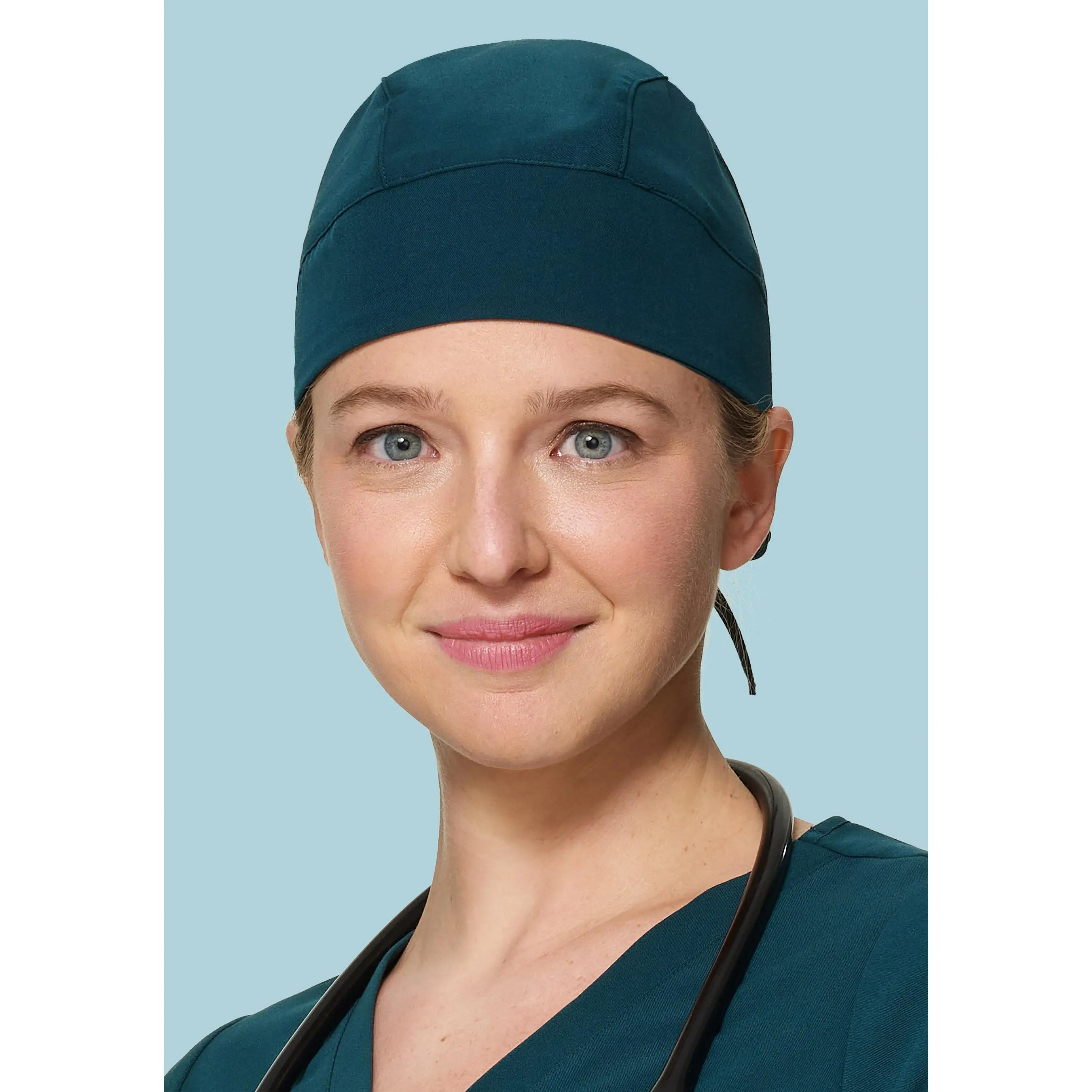 Contemporary Scrub Cap Caribbean Blue Contemporary Scrub Cap Caribbean Blue