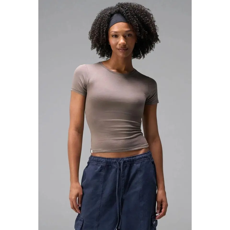 Fitted Crew Neck T-Shirt