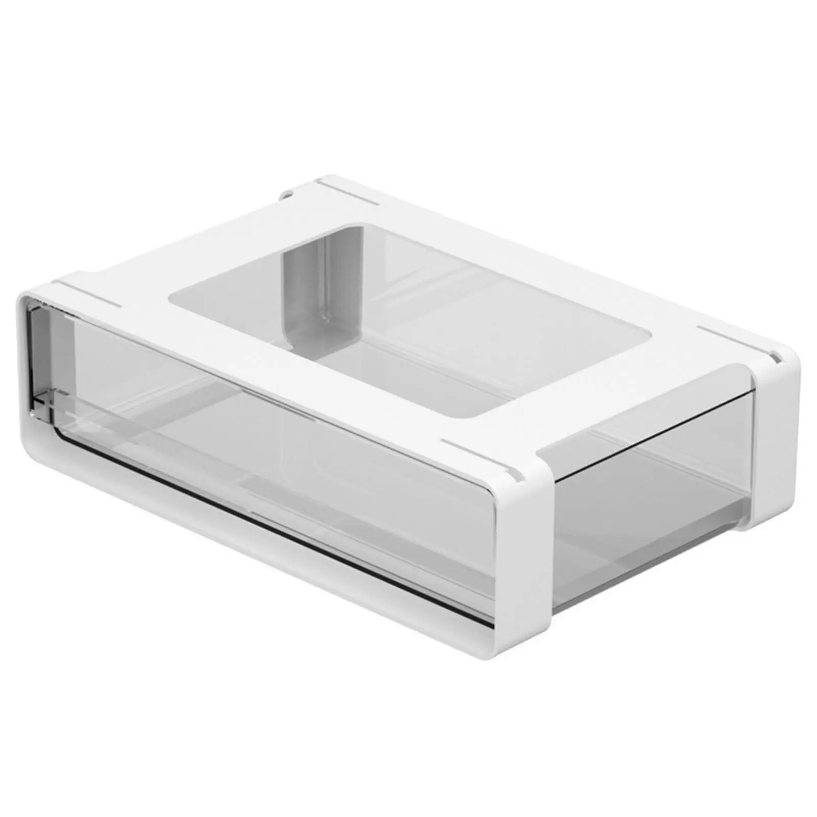 Undercounter drawer hidden drawer box, under-table drawer under desk, undercounter drawer storage box with drawers for office home school desk drawer, 31x20x8.6cm