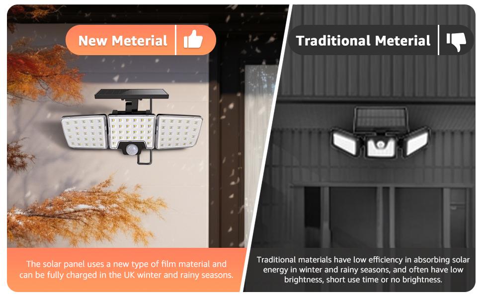 Lepro Solar Security Lights Outdoor Motion Sensor, 2 in 1 Separated and Integrated Remote Control IP65 Waterproof Solar Lights with 2 Light Modes, 3 Heads Floodlight for Garden Yard Garage, Solar Outdoor Lights, 1000 Lm Lepro Solar Security Lights Outdoor Motion Sensor, 2 in 1 Separated and Integrated Remote Control IP65 Waterproof Solar Lights with 2 Light Modes, 3 Heads Floodlight for Garden Yard Garage, Solar Outdoor Lights, 1000 Lm