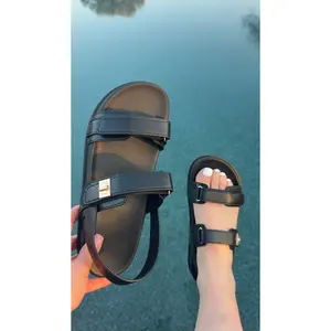 Haley Velcro Strap Sandal - Double Strap Velcro Sandal