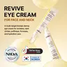 NIDA Revive Eye Cream For Face And Neck (40mL) / Probiotic Solution, Retinal, Peptide / Wrinkles, Fine Lines, Aging Skin Eye Care Formula