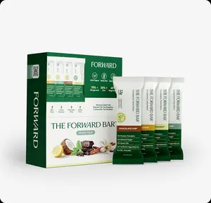 The Forward Bar Whole Food Protein Snack – Organic Clean Ingredient Bar with Seeds, Dates and Honey – 12g Protein, No Preservatives or Seed Oils – Variety Pack - 12 Pack