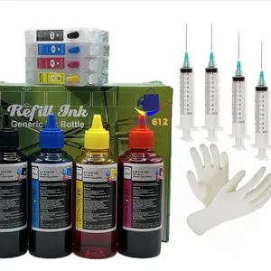 Refillable Ink Cartridge 232+400ml Ink Epson No Sublimation Xp 4200 4205 Wf 2950
