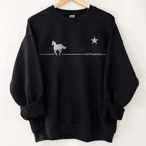 Vintage Deftones White Pony Y2K Sweatshirt, Retro Band Sweater for Fans