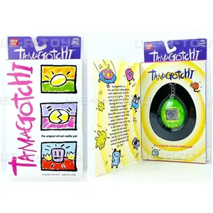 Bandai Original Tamagotchi 1996-1997 Green Yellow