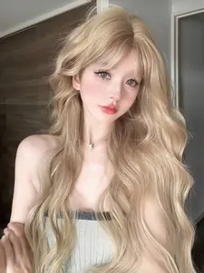 Comfortable High-Quality Synthetic Wig for Women, Natural Curl, Perfect for Daily Wear, Parties, Cosplay, Halloween, Christmas