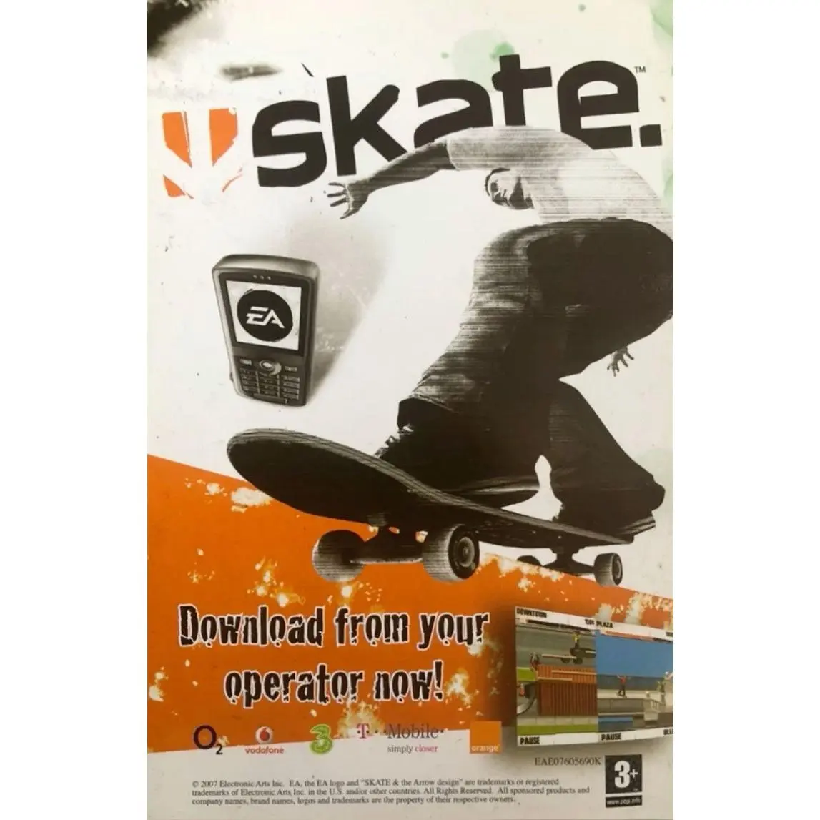 Skate — Street Poster
