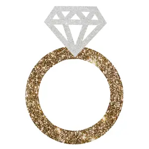 Large Engagement Ring Photo Booth Prop