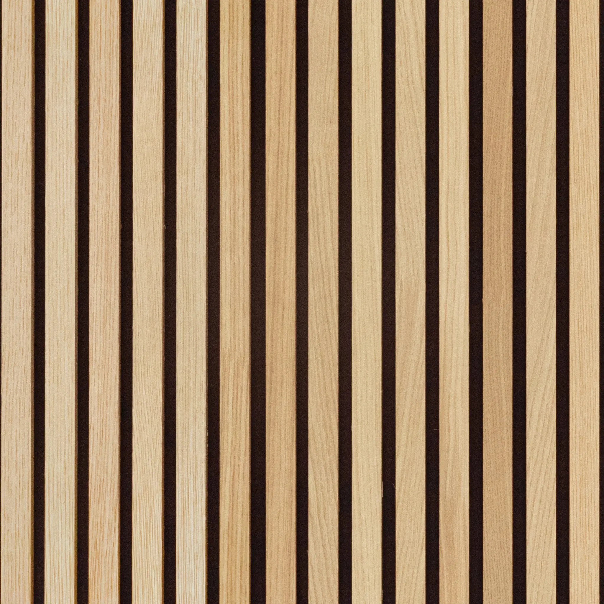 Natural Oak Acoustic Slat Panel 94.5" Sample
