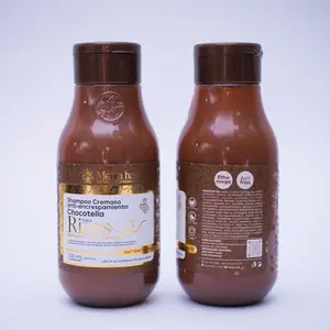Menta Hair Chocotella Anti-Frizz Creamy Shampoo for Curls X550ml - Anti-Encrespamiento Formula