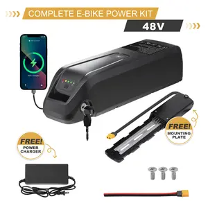 48V 10.4Ah Lithium ebike Battery with USB Output & LED Indicator – Compatible with 250W–1000W Motors for Electric Bikes Mountain Models