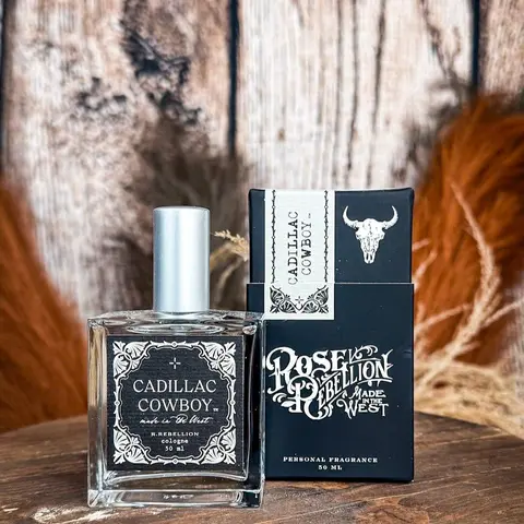 Unisex Cadillac Cowboy Perfume Cologne, Hand Mixed Aromatic Citrusy Scented Fragrance with Romantic Vibe