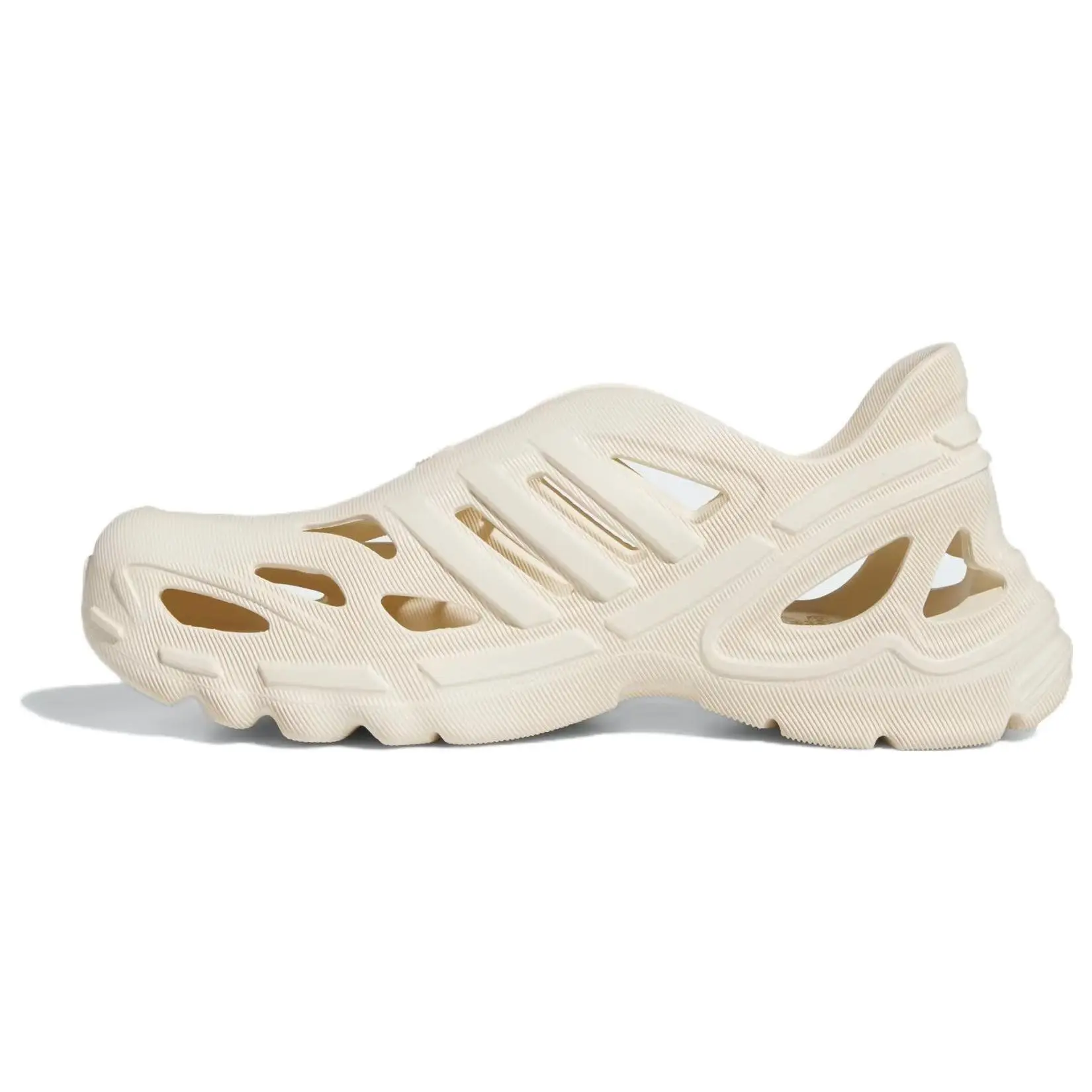 Adidas AdiFOM Supernova Clog Slip-On Footwear - Unisex Wonder White Casual Wear Round Toe Slipper, Style IF3917