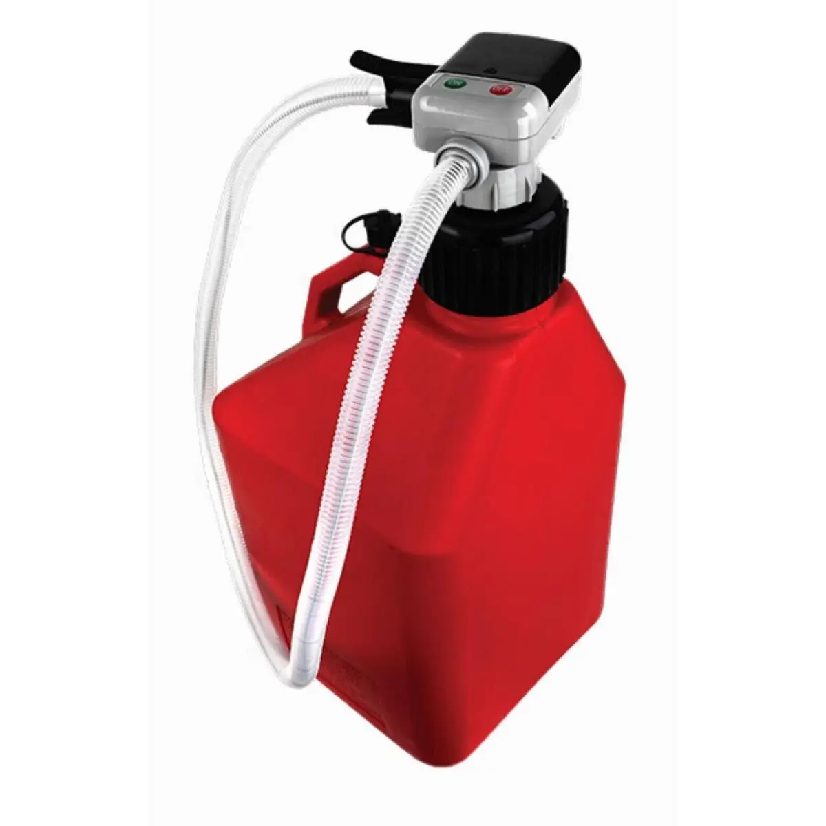 Tera Pump 20101 TRFA01-Xl-CH 12V Water-Resistant Ethanol & Methanol Fuel Transfer Pump with Auto Stop, 23 gal/min Flow Rate for Trucks, Boats, Lawn Mowers, Compatible with Hoses