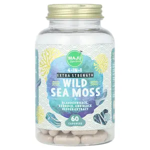 Maju Superfoods Wild Sea Moss, 60 Capsules