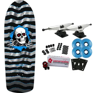 Powell Peralta Skateboard Complete OG Ripper Silver Foil Old School Reissue