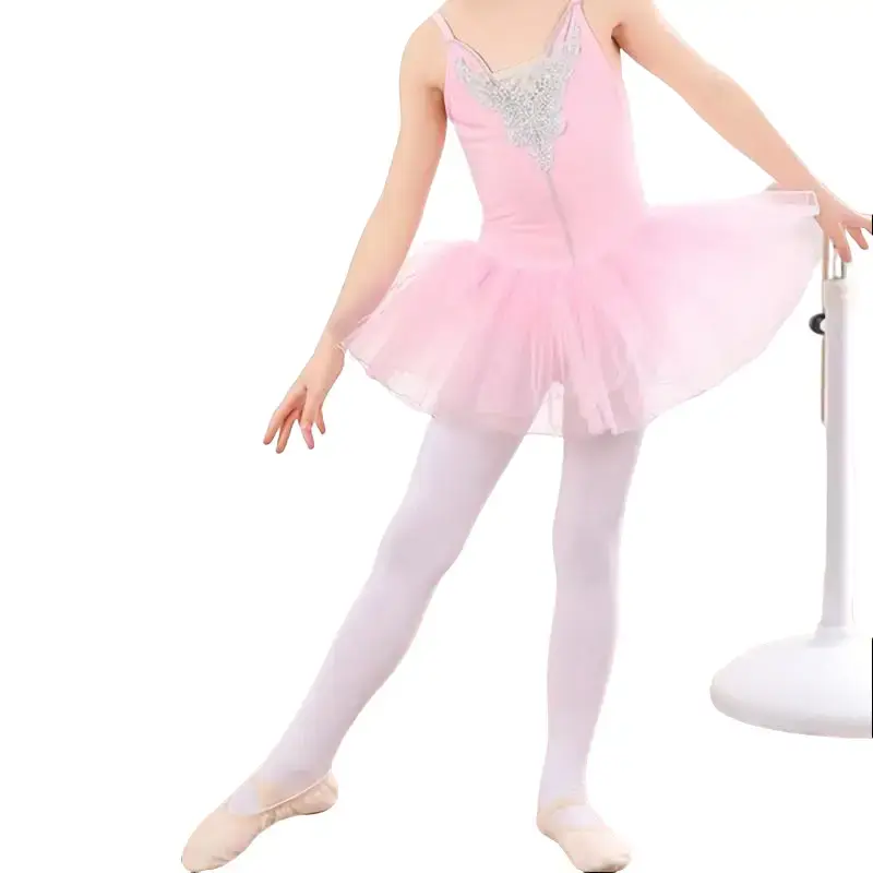 2/4 Pantyhose Girls' Leggings Spring, Autumn And Summer Thin Girls' Dance Stockings White Performance Dance Socks Special, 2 Black, 2 Light Beige, 2 White, 4 Mixed Colors