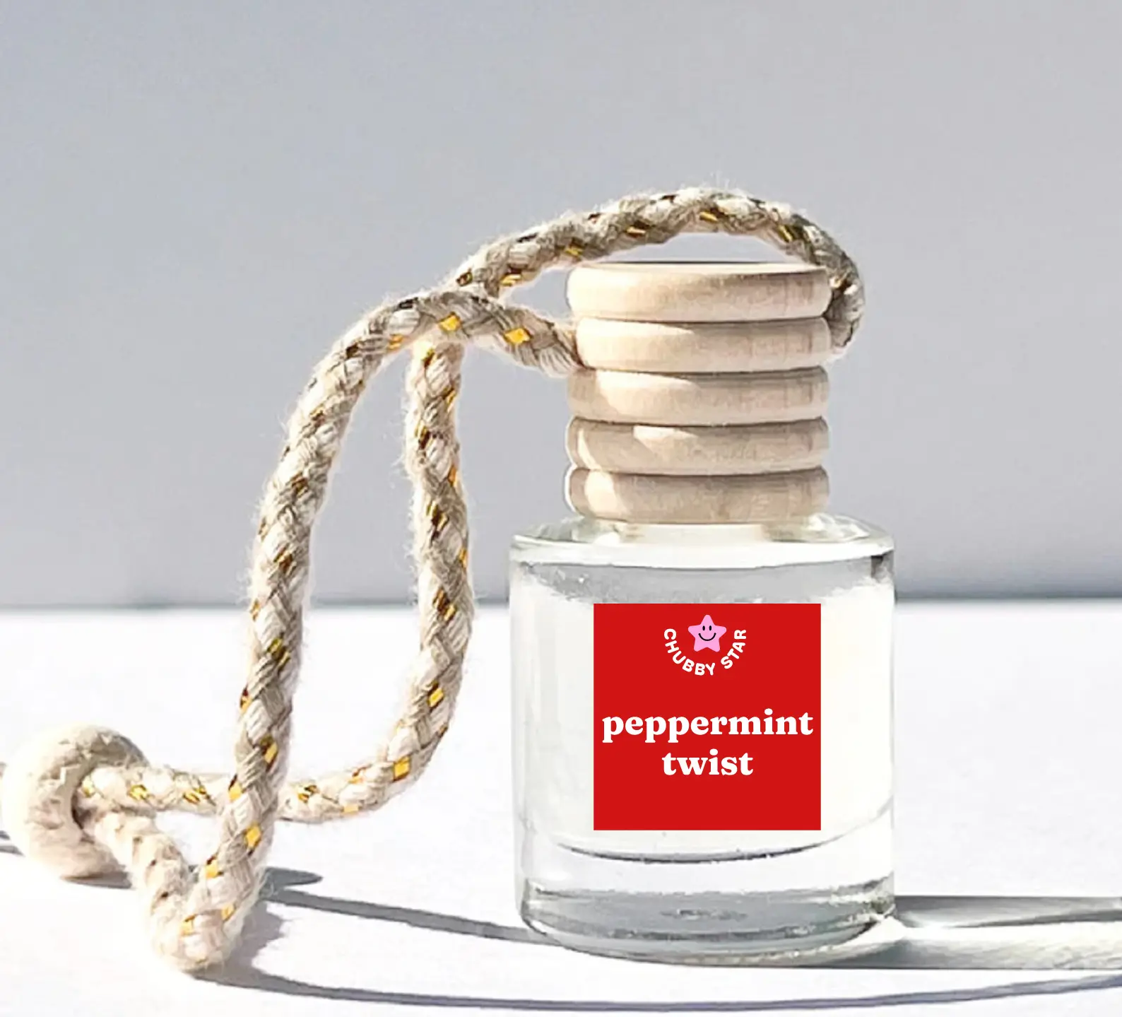 Peppermint Twist Scented Car Freshener ~ Fall and Winter Scented Car Air Freshener