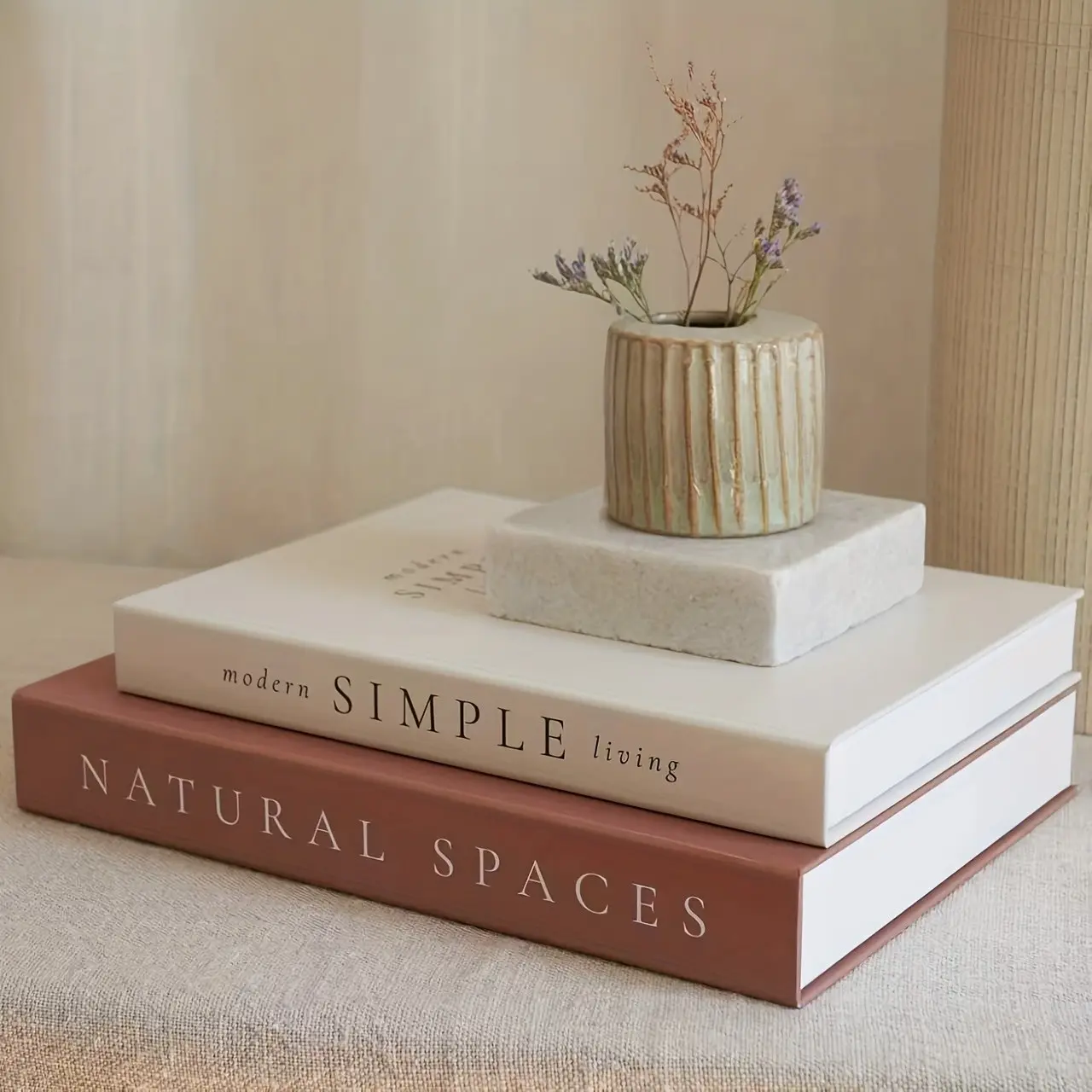 2pcs Decorative Faux Book Display Props, Bedroom Living Room Study Modern Home Decoration, Decoration Items, Decorations And Ornaments, Hotel Front Desk Store Flower Shop Photography Tools, Interior Decoration Accessories, Ornaments