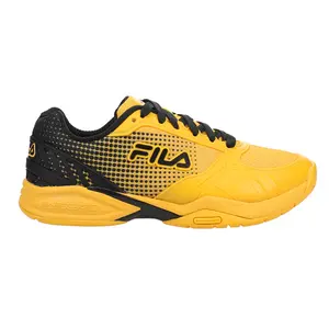 Fila Mens Volley Zone Pickleball Pickleball Sneakers Shoes - Yellow Fila Mens Volley Zone Pickleball Pickleball Sneakers Shoes - Yellow
