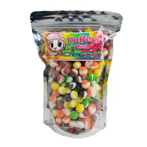 Puffed Sour Frittles - Crunchy Freeze Dried Candy Snack