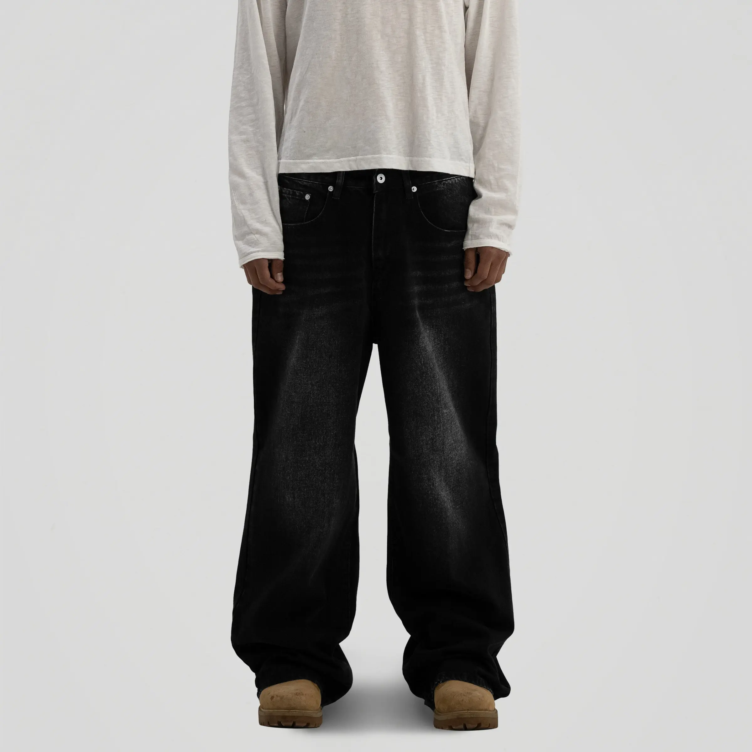 'Dusk' Denim (Washed Black)