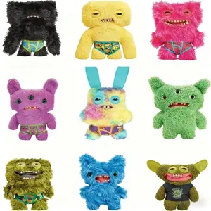 Fuggler Big Teeth Tooth Monster Doll, Cute and Funny Monster Plush Toy, Funny Stuffed Animal Doll