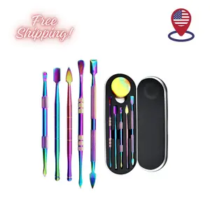 6 Pcs Wax Carving Tool Set with 5 ml Silicone