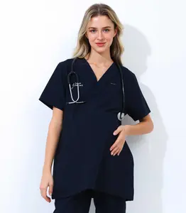 Alina Mae Maternity Nursing Scrub Top for Women - Workwear for Pregnant Women - Breathable and Quick-Dry - Clothing Breathable Clothing Comfortable Uniform Comfort