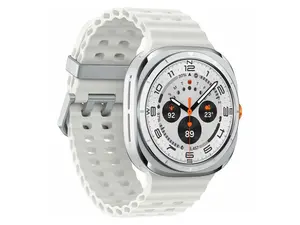 Samsung Galaxy Watch Ultra (2025), 47mm, Medium/Large Marine Band, Titanium White | SM-L705UAW1XAA