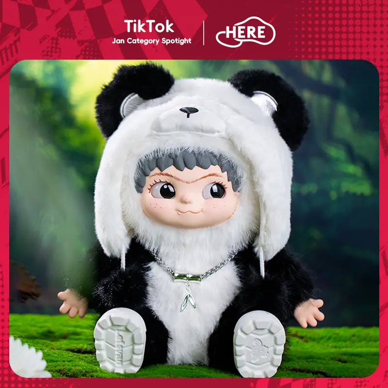 WAKUKU Pandada Plus Vinyl Plush Doll
