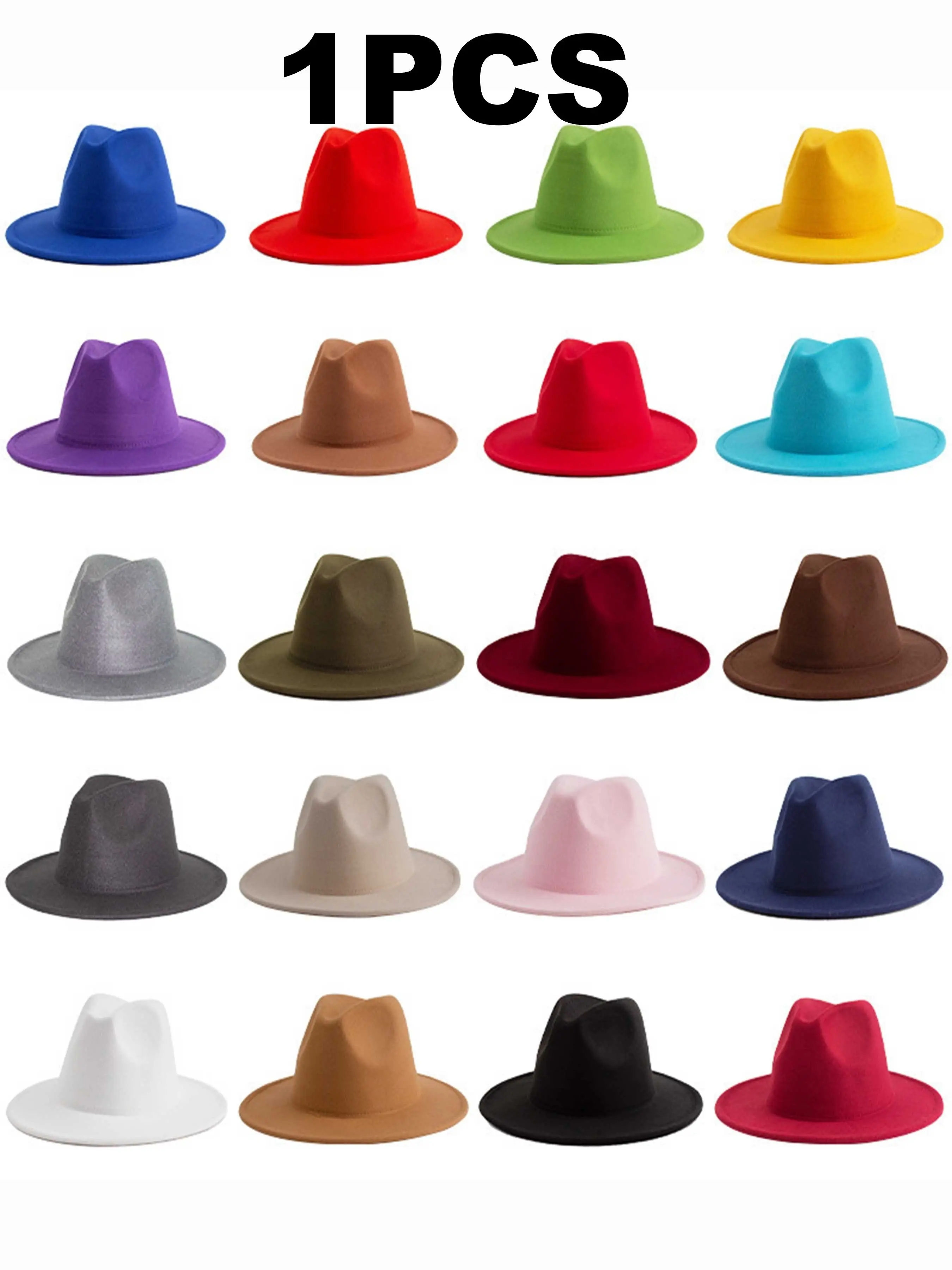 Eternal Jazz Fedora Hat, Western Hat, Fashion Stylish Hat, Soft Felt Material, Perfect for Weddings, Parties, Vintage, 1pcs Elegant Accessory, Cool Hat