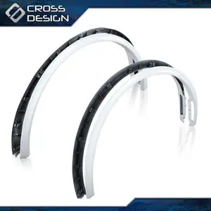 CROSSDESIGN Fit For 2020-22 Tesla Model Y Wheel Arch Cover Wide Body Wheel Fender Flare