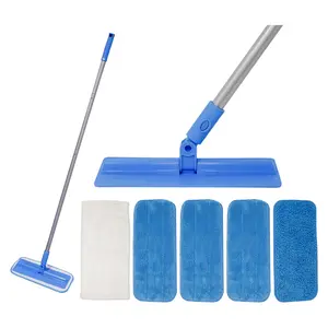 Don Aslett's Microfiber Mop with (5) Reusable Microfiber Pads Don Aslett's Microfiber Mop with (5) Reusable Microfiber Pads
