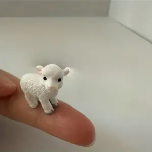 Mini Resin Sheep Model, Miniature Landscape Garden Decoration Ornament