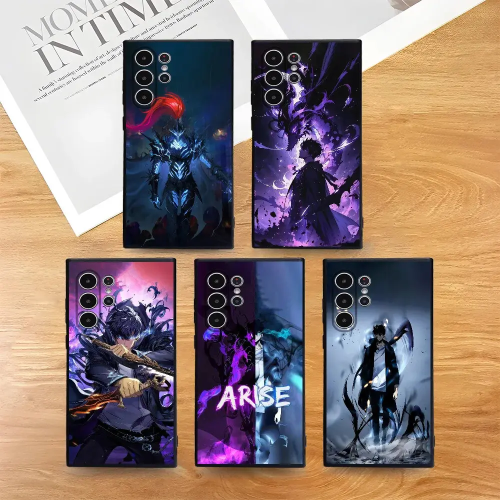 Anime Themed TPU-Polycarbonate Smartphone Case - Stylish Protective, Sturdy Cover for Samsung S26 S25 S24 S23 S22 S21 A14 A15 A16 A35 Ultra Plus FE, Full Print Protective Customized Smartphone Accessory, Handheld