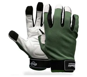 Farmer's Defense 1-Piece Leather Gardening Gloves