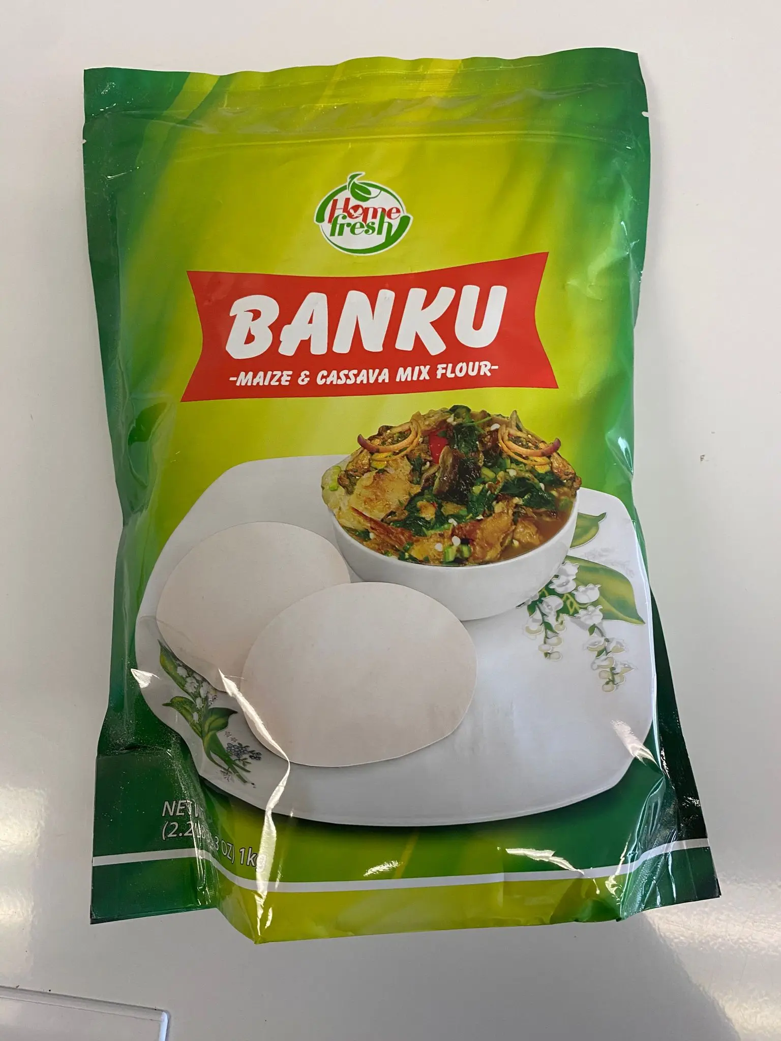 Banku Maize & Cassava Flour mix 4.4lb