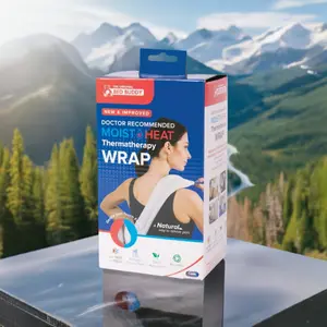 Bed Buddy Original Moist Heat Thermatherapy Wrap. Doctor Recommended Natural Pain Relief Solution for Arthritis & Sports Injuries