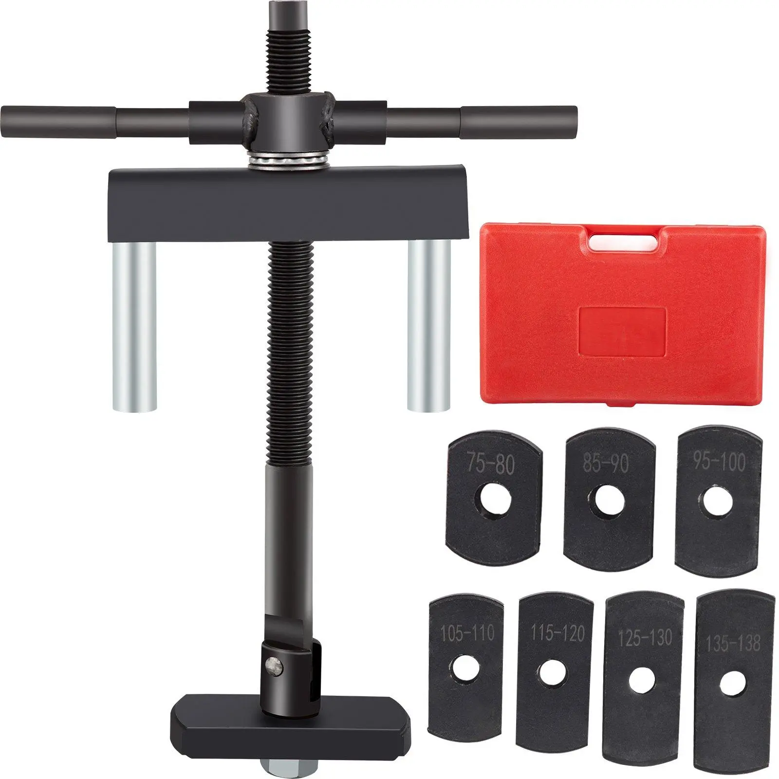 【Summerfinds】VEVOR Liner Puller Cylinder Liner Puller, Diesel Engines Liner Puller Tool, Both Dry-Type and Wet-Type Fit Diameter of 75 mm-138 mm, Universal Cylinder Liner Puller Tool Set for Auto Repair