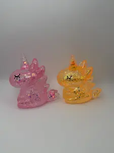 Unicorn Shape Decompression toy transparent Fun and Cute For Adults and Kids Stress Relief Decompression Toy