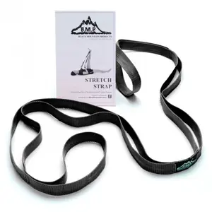Black Mountain Products Stretch Strap Black Black Stretch Strap