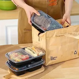 15Pcs Disposable Lunch Box, Takeaway Box, Fast Food Lunch Box, Cake Dim Sum Box, Fresh-keeping Box, Fridge Storage Container, Food Storage Containers, Stackable with Cover, Microwave Oven/dishwasher/refrigerator Safe