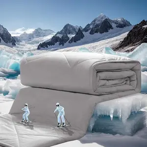 ZonLi Cooling Blanket for Hot Sleepers, Lightweight Cool Touch Breathable Summer Blanket for Night Sweats, All-Season Cold Blankets,