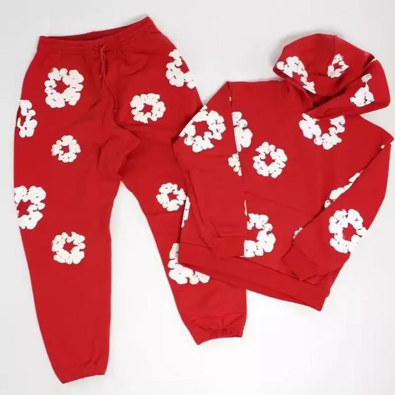 2025 Puff Print Loose Sweater Hip Hop Streetwear Men's and Women's Pullover Fashion Popular 2025 Puff Print Loose Sweater Hip Hop Streetwear Men's and Women's Pullover Fashion Popular