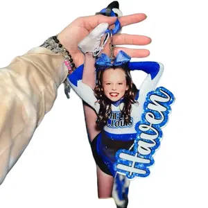 Hype or Big Fan Chain 3D Printed Chain with Acrylic Charm Customizable Unique Fashionable Waterproof Durable for Everyday Use