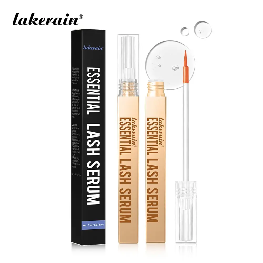 LASH SERUM, Eyelash Lengthening Serum, Lash Enhancing Serum, 4-in-1 Lash Treatment for Longer, Stronger Lashes, Nourishes Reduces Breakage, Oil-Free & Fast-Absorbing, Precision Brush for Easy Use, Ideal for Sparse/Damaged Lashes & Daily Care