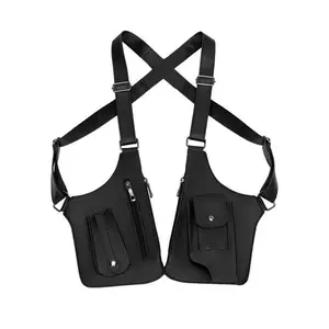 Adjustable Underarm Shoulder Bag for Men and Women Anti-theft Hidden Storage for Cell Phones and Outdoor Gear Premium Leather Christmas Gift